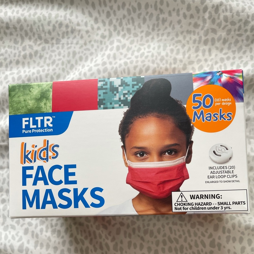50 kids masks 😷